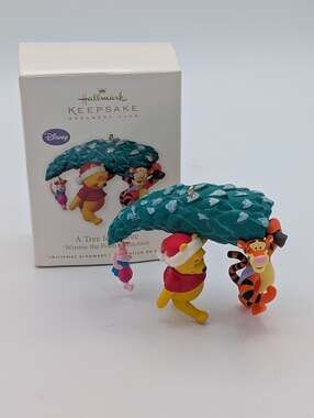 Hallmark Keepsake Ornament Disney Winnie The Pooh A Tree For Three MIB 2010